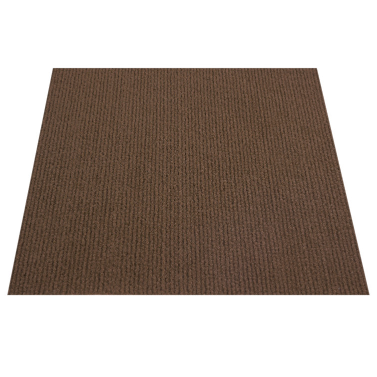 11.81'' W x 11.81'' L Level Loop Peel & Stick Polyester Carpet Tile