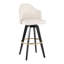 Tabouret de bar à hauteur fixe avec pivot-772329729
