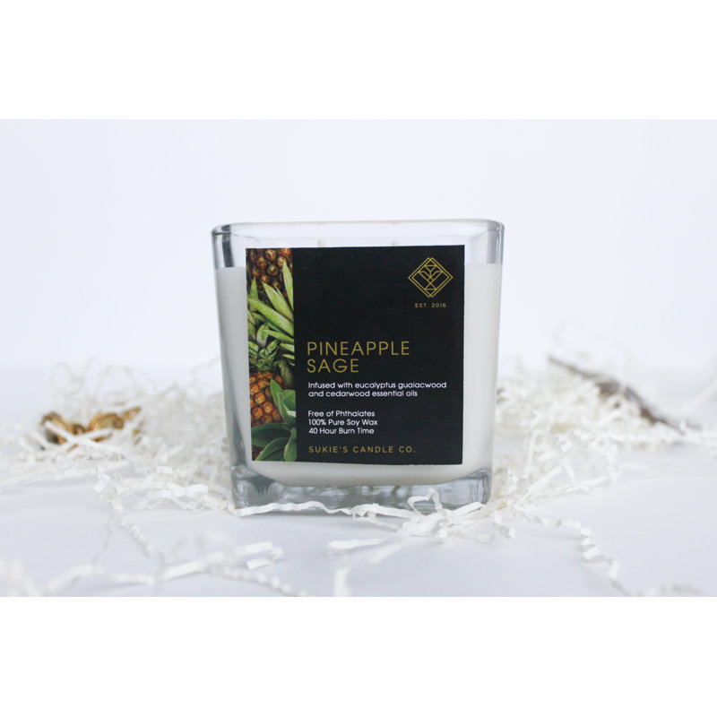 Bougie parfumée ananas