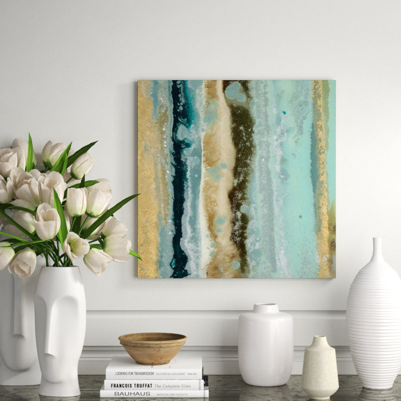 Kinetic VI Painting by Blakely Bering, Knife Gel