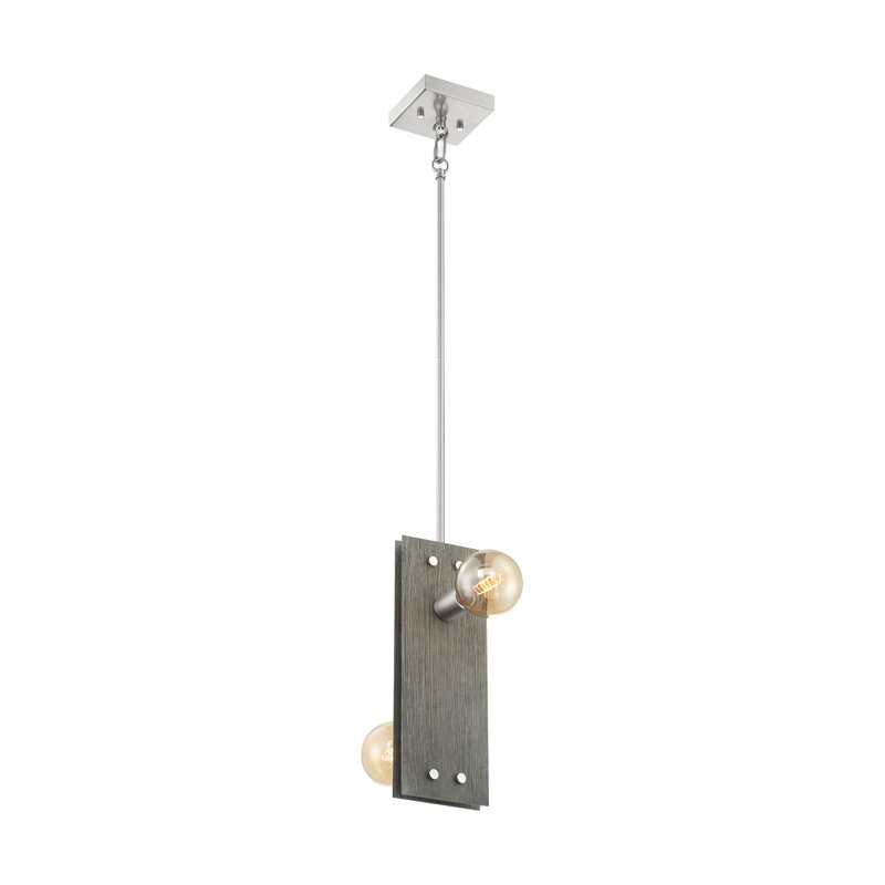 Baldhart 2 - Light Unique/Statement Pendant, Brushed Nickel