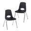 Chaise empilable 16 po avec glissières pivotantes, 2 pièces-116183594-128790127