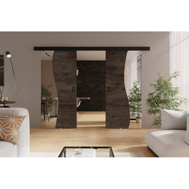 Benius 2 Door, Dark Ash, 194cm x 205cm