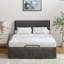 Lit plateforme tapissier Neilius avec housse lavable-92576039-92577757