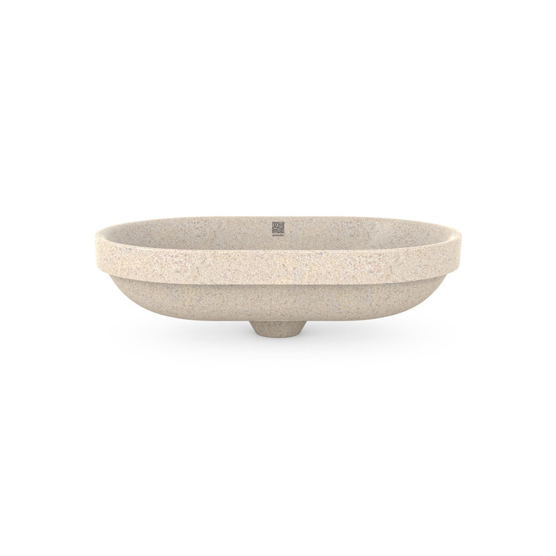 Soft60 23.62'' L Bathroom Sink, Polar