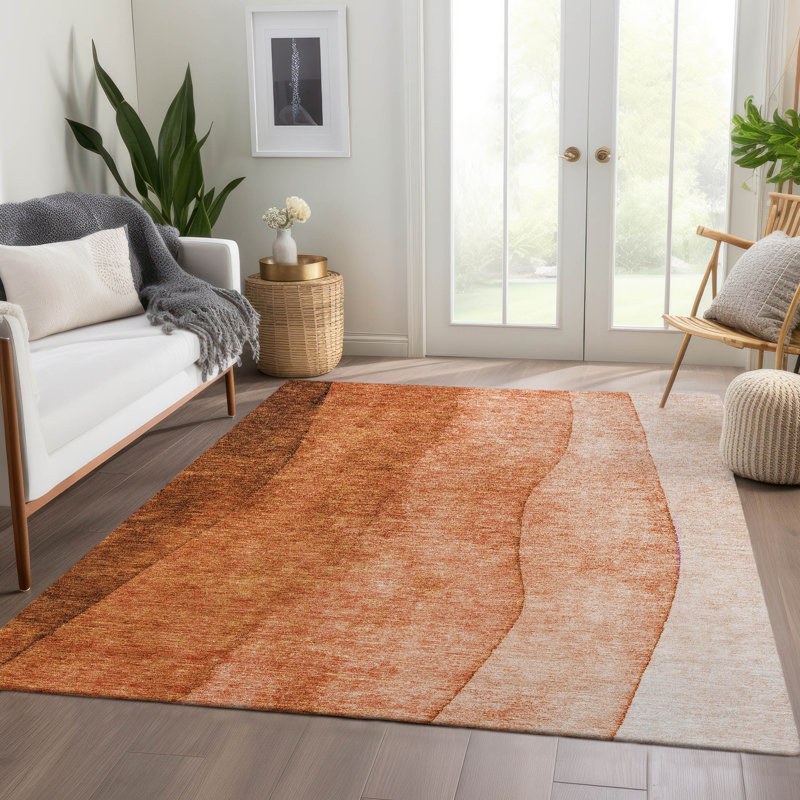 Tapis intérieur / extérieur avec envers antidérapant, Rectangle 5 pi x 7 pi 6 po