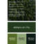 Art mural en métal botanique vert basilic-1123234161