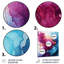 Art mural liquide, nuages, encre mauve, magenta et or-1920273522-1920273528