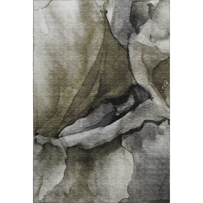 Premium Machine Washable Lonon AMF1937 Abstract Rug