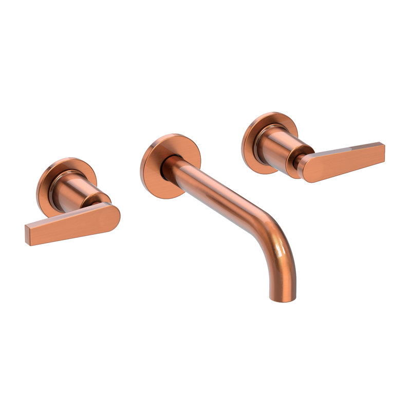 Dorrance Wall Mount Bathroom Faucet, Antique Copper
