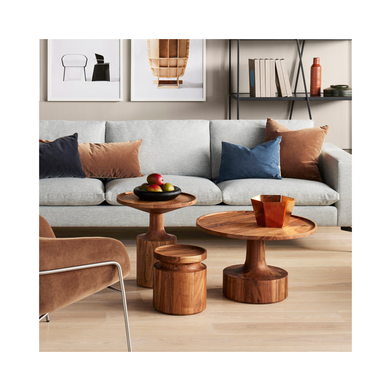 Turn Solid Wood Single End Table