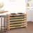 Freestanding Stackable Wine Rack 72 Bottle Rack