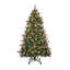 Arbre de Noël artificiel enneigé 6 pi avec pommes de pin et baies-1386958994