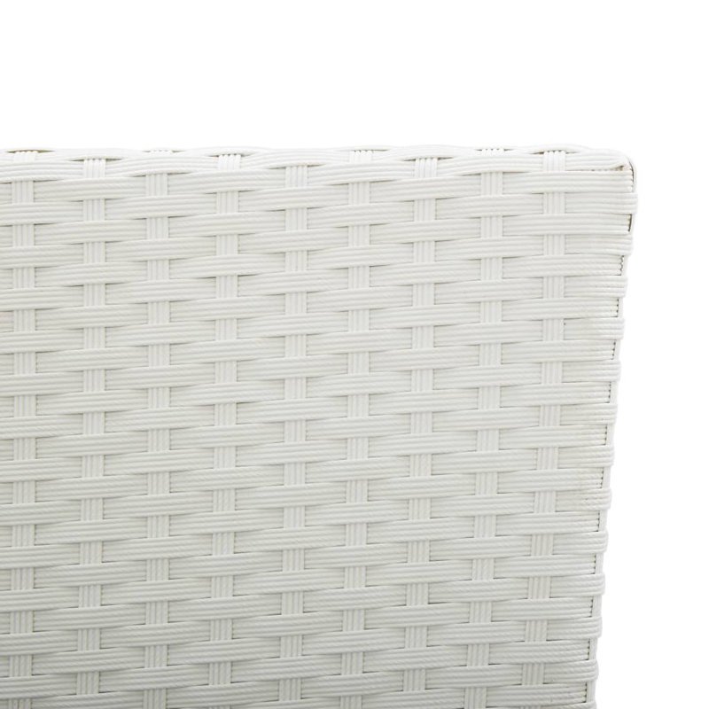Ensemble repas 5 pièces Lawenda - blanc, H 29,53 po x L 33,46 po x l 33,46 po