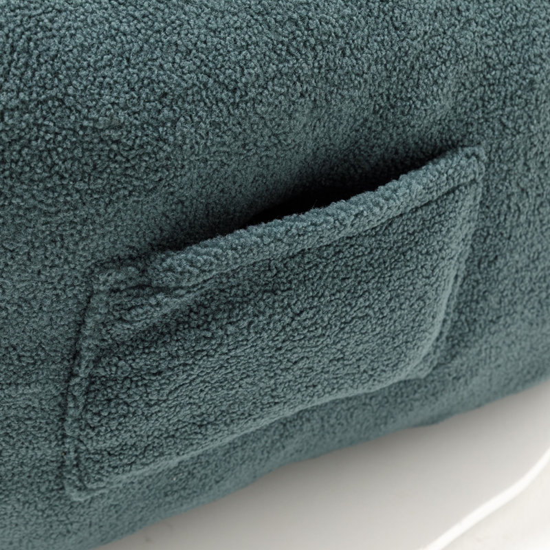 Fauteuil à billes Compression, Ours en peluche vert