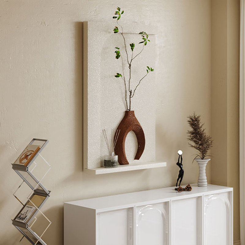 Peinture tridimensionnelle en grès, plante verte, salon, peinture suspendue, H 59,06 po x l 39,37 po