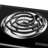 BLACK+DECKER SB1001B Single-Burner Portable Buffet Range, Black