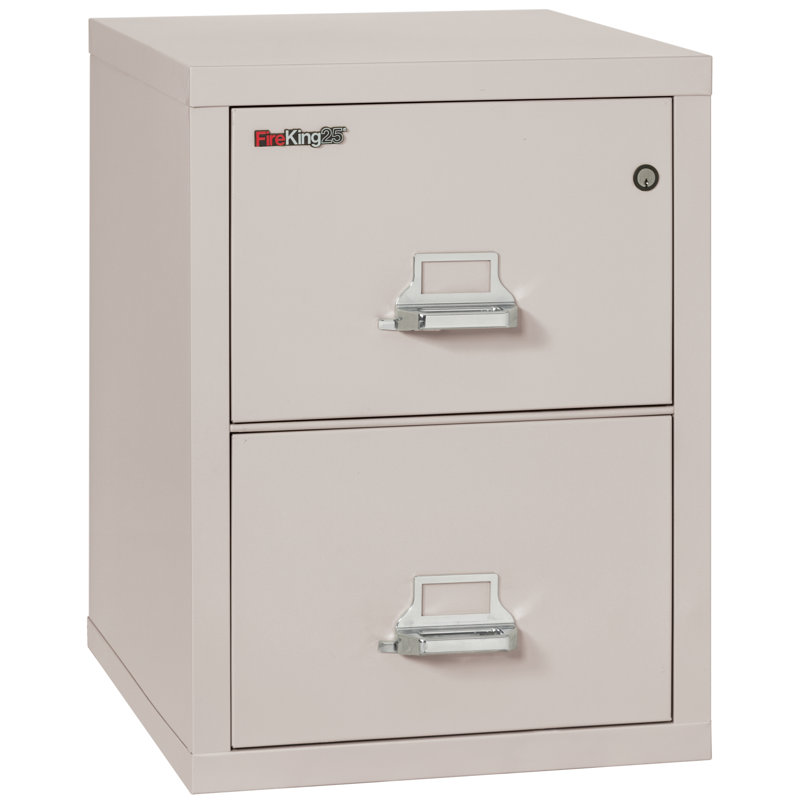 Fireproof 2 - Drawer File Cabinet, Platinum