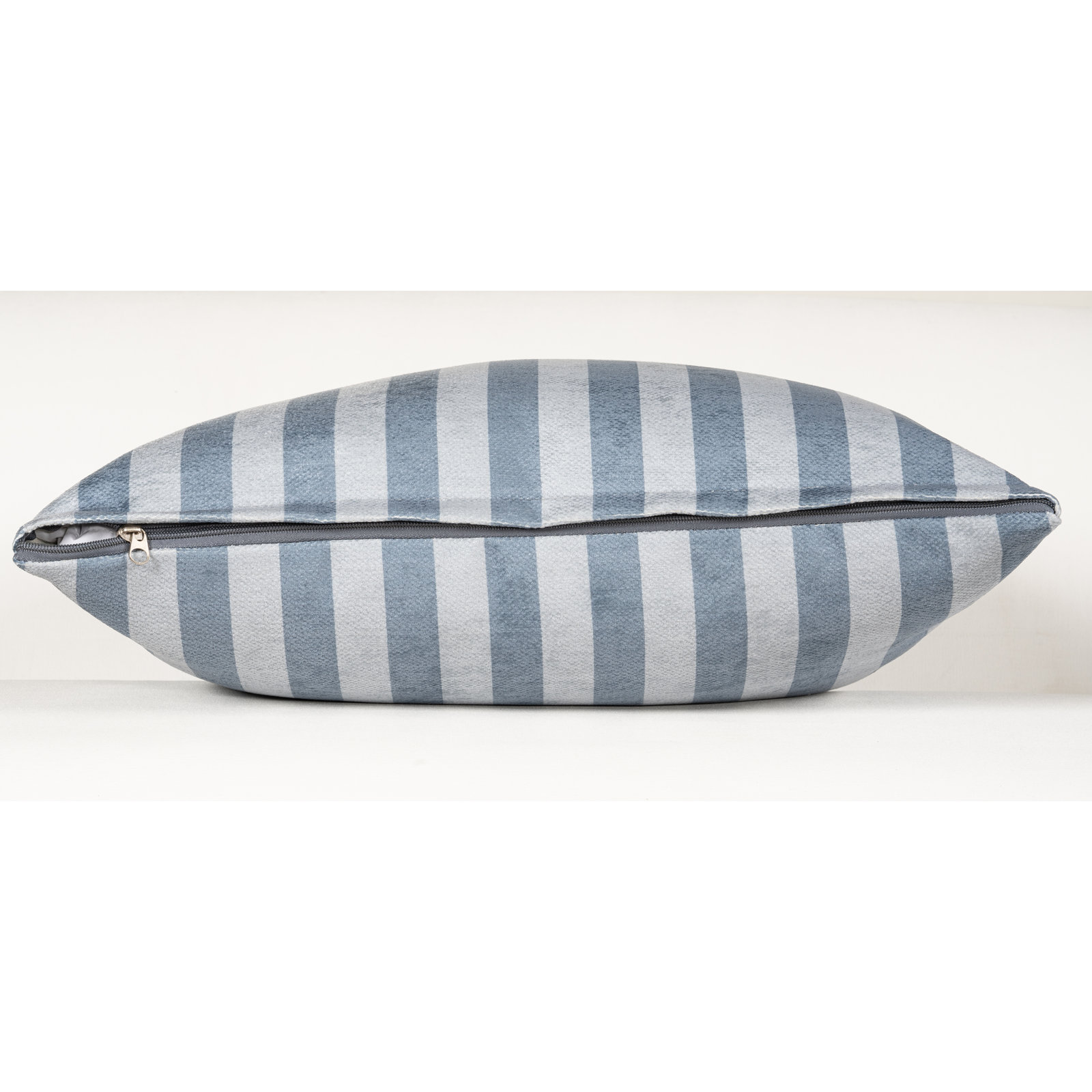 Throw Pillow, Polyester, Blue Striped, Square 26"