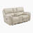 Larner Modern & Contemporary Polished Microfiber 2-Piece Reclining Set with Power, USB Charging & Storage Console-2012356695-1952219600