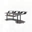 Bureau de studio d'enregistrement de musique avec roulettes lisses-258852060