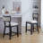 Netzer Fabric Upholstered Counter Stools-474031408