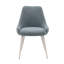 Chaise d'appoint de table Boucle & Bone bleu clair