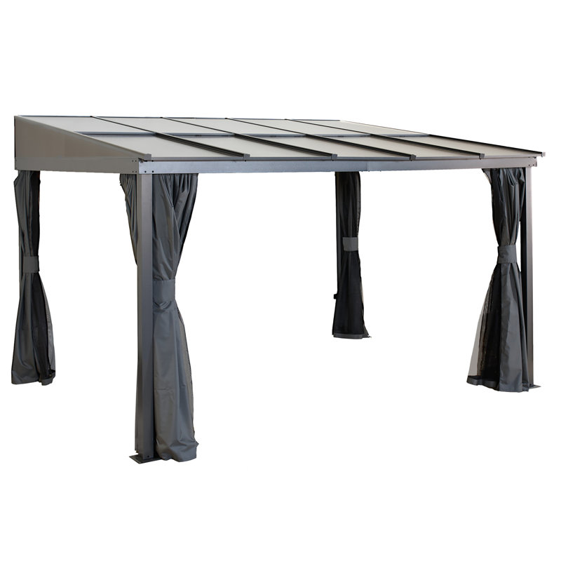 Rowlinson Retractable, Gray, 240cm H x 366.5cm W x 296cm D