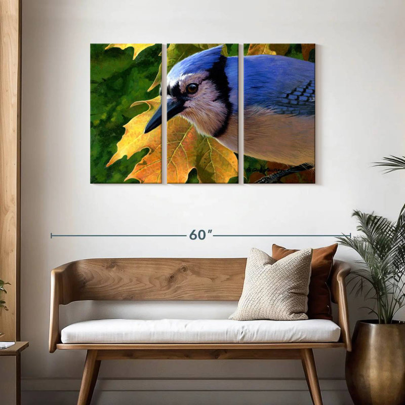 Jay Autumn, 28" H x 45" W