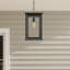 Lanterne suspendue d’extérieur h 15,25 po 1 ampoule noir Samanda