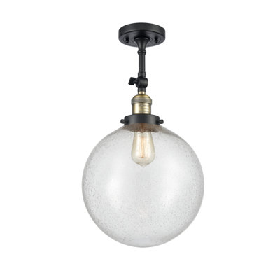 Ciacchi Glass Semi Flush Mount