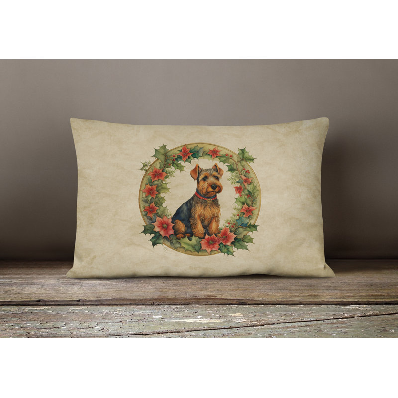 Coussin Christmas, 12 po x 16 po, Rectangulaire