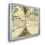 «A New Map of the», reproduction sur toile encadrée-932465082-932465087