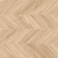 Carreau de porcelaine pour plancher et mur à motif de chevrons 24 po x 48 po Saxon