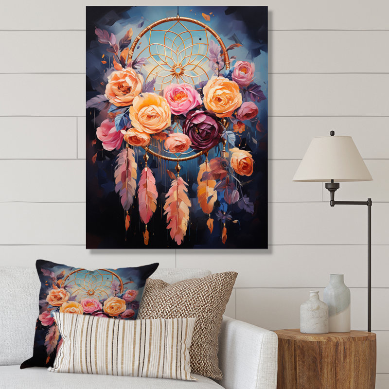«Virgle Dreamcatcher Dreams Interceptor III», reproduction sur toile, H 20 po x l 12 po x P 1 po, Toile tendue