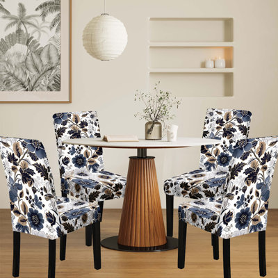 Stretchy Chair Slipcovers, Dining Room Chair Covers, Chair Protectors, Set Of 6