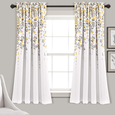 Paire de rideaux Weeping Flower