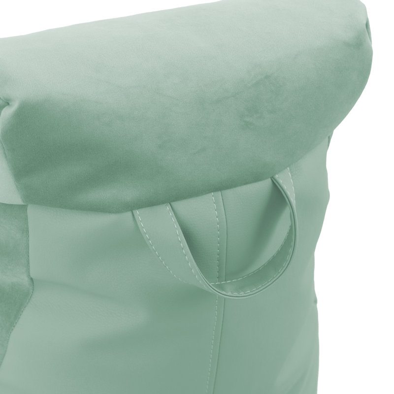Fauteuil à billes 2 pièces SoftScape Trendy Trendy, Similicuir vert