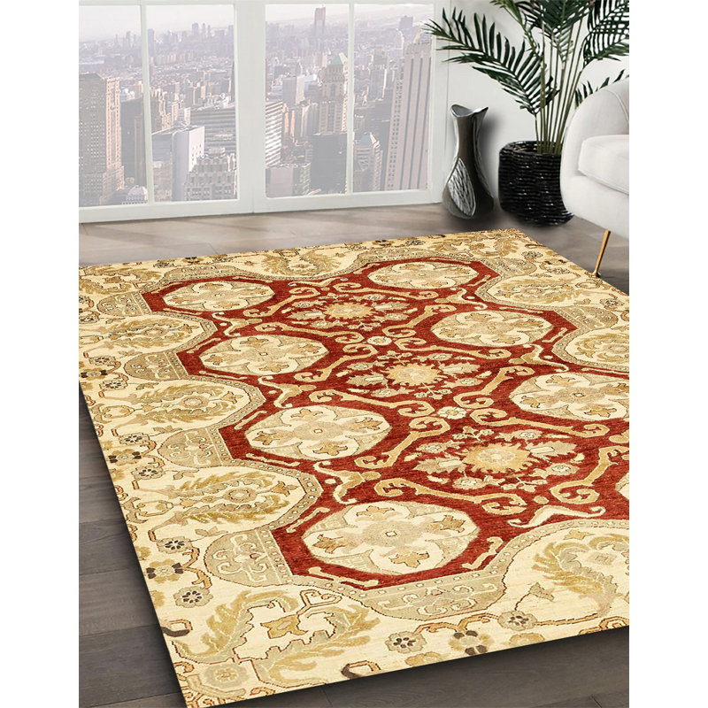 Abstract Indoor Rug, Rectangle 4' x 6'