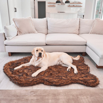 Orthopedic Faux Fur Pet Bed