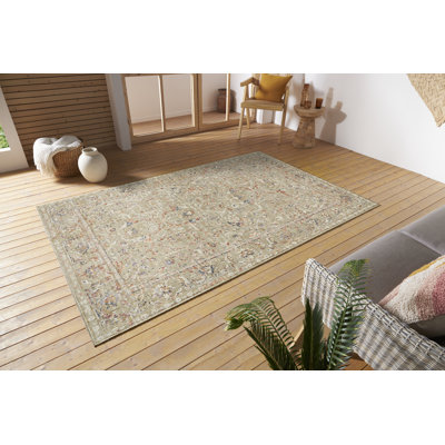 Sues Cream Indoor/Outdoor Rug