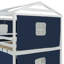 Lit double superposé en bois avec tente, bleu-1096609140-1096609142