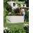 2 Pcs Raised Garden Beds Outdoor 8x4x2 ft - Galvanized Steel Planter Box for Vegetables, Flowers, Rust-Resistant Garden Box, Easy Assembly Raised Beds, Durable Planters for Outdoor Plants, Beige-2058639997-2058639999