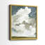 «Vast Neutral Sky I», reproduction encadrée de qualité supérieure - prête à être accrochée - aucun clou requis - aucun clou requis-1781771451-1781771452