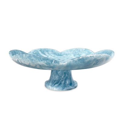 Resin Amelia Pedestal Cake Plate