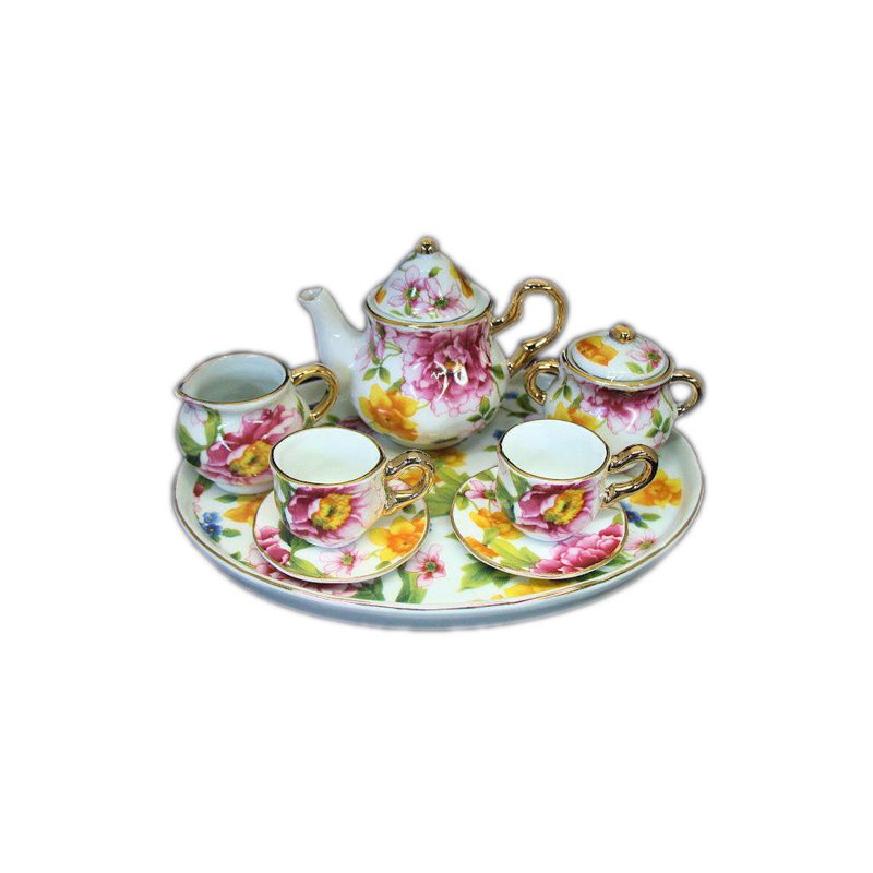 August Grove® Eggert 18oz. Floral Teapot