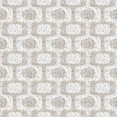 Ipanema 8" x 8" Cement Patterned/Concrete Look Wall & Floor Tile
