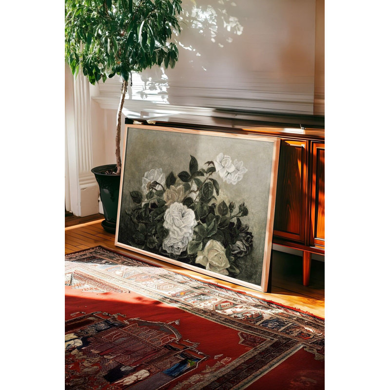 Peinture décorative encadrée