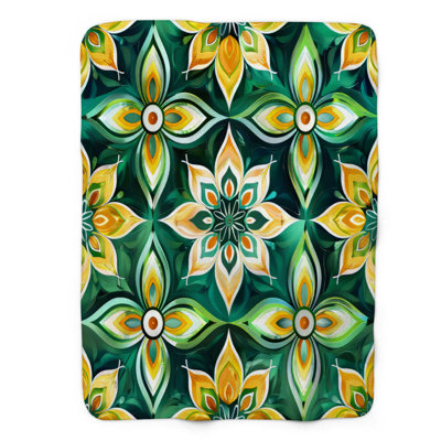 Boho Radiance - 1 Piece Premium Blanket