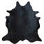 Tapis noir en peau de vache brésilienne Alovinard-94592973